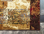 Unique Loom Barista Collection Area Rug - Arusha (2' 2" x 3' 1" Rectangle, Beige/ Black)