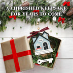New Home Ornament 2026 - Housewarming Gifts for New House, First New Home Warming Gift Ideas for Couple - House Ornaments for Newhouse Owners Ideas - First Christmas 2026