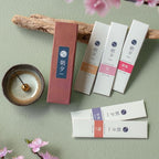 Asayu Japan Incense Gift Set - Floral Scent Collection - 1 Incense Holder, 20g Incense Sticks, 5 Floral Scents - 100% Made in Japan - for Yoga, Zen Meditation & Relaxation