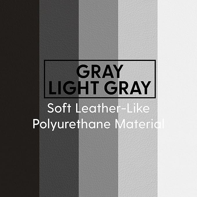 Factory Direct Partners SoftScape 15 inch Square Classroom Floor Cushions with Handles; Flex Seating for Daycare, Preschool, Playroom; 2 inch Thick Deluxe Foam (6-Piece) - Gray/Light Gray, 12228-GYLG