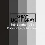Factory Direct Partners SoftScape 15 inch Square Classroom Floor Cushions with Handles; Flex Seating for Daycare, Preschool, Playroom; 2 inch Thick Deluxe Foam (6-Piece) - Gray/Light Gray, 12228-GYLG