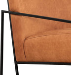 Bo Lounge Chair in Cognac Tan