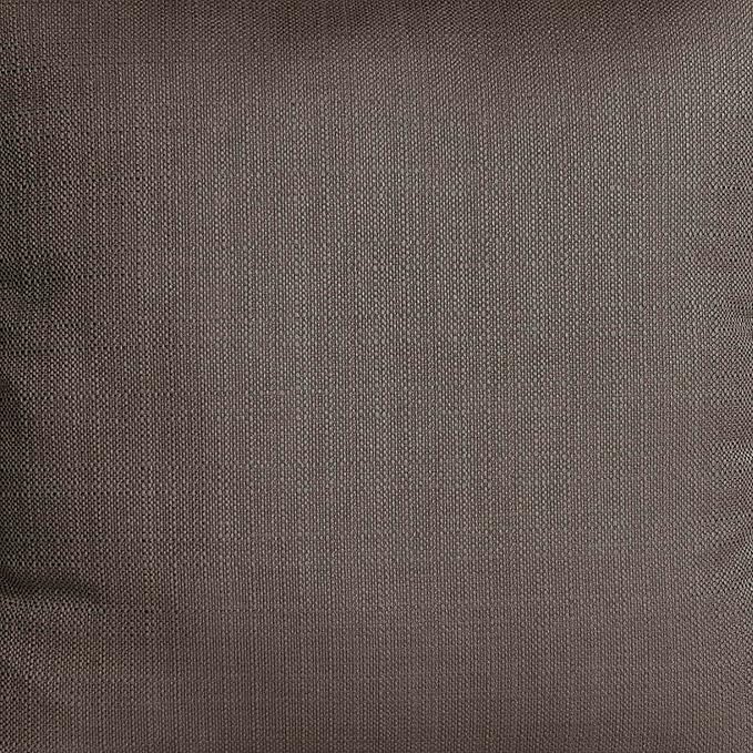 Howard Elliott Square Pouf Ottoman Foot Rest With Cover, Round Stuffed Filled Foot Stool, Fluffy Compact & Comfortable Soft Seating for Living Room & Bedroom, 20 x 20 x 18 Inch, Gray