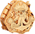 ESC WELT Blackbeard's Compass 3D Escape Room Puzzle Box - Brainteaser Money Box - Wooden Puzzle Game