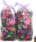 Qingbei Rina Potpourri Bags, Mixed Scented Potpourri Dried Flowers, Decorative Bowl Filler,Home Fragrance Sachet Petal, Holiday Bathroom Decor,8.4 oz(Colorful)