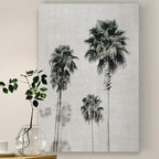 Renditions Gallery Canvas Nature Wall Art Modern Paintings & Prints Decor Vintage Palm Trees Sketch Black & White Abstract Wall Hanging Artwork for Bedroom Office Kitchen - 18"x27" LT06