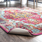 nuLOOM 5' x 8' Non-Slip Gripper Rug Pad, Cushioned for Comfort & Floor Protection, Skid Resistant Pads for Hard Floors Under Carpet Mat Cushion, Customizable Protection