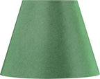 Aspen Creative 56030 Empire Uno Lamp Shade in Forest Green, 5" Top x 9" Bottom x 7" Slant Height, Slip UNO 33mm