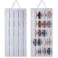 SMUK Large Hair Claw Clip Organizer Holder, Hanging Claw Clips Storage for Women Girls, Hair Clip Stand Holder for Wall, Door, Closet, Big Claw Clip Display for Teen Girls