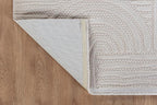 Modern Indoor Rug Orbit 5x7 Area Rugs for Living Room Luxury Kitchen Bedroom Durable Soft Geometric Durable Low and High Pile Stain Resistant Non Shedding Area Carpet 5x7