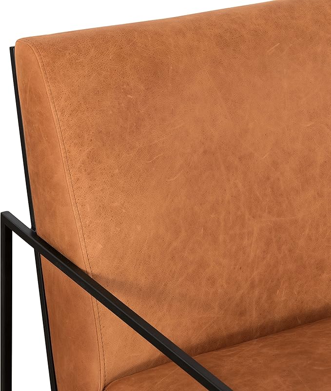 Bo Lounge Chair in Cognac Tan