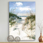Renditions Gallery Nature Canvas Wall Art Modern Paintings Decorations Sunny Tropical Ocean Romantic Abstract Wall Hanging Artwork Prints for Bedroom Living Room Kitchen - 24"x36" LT06