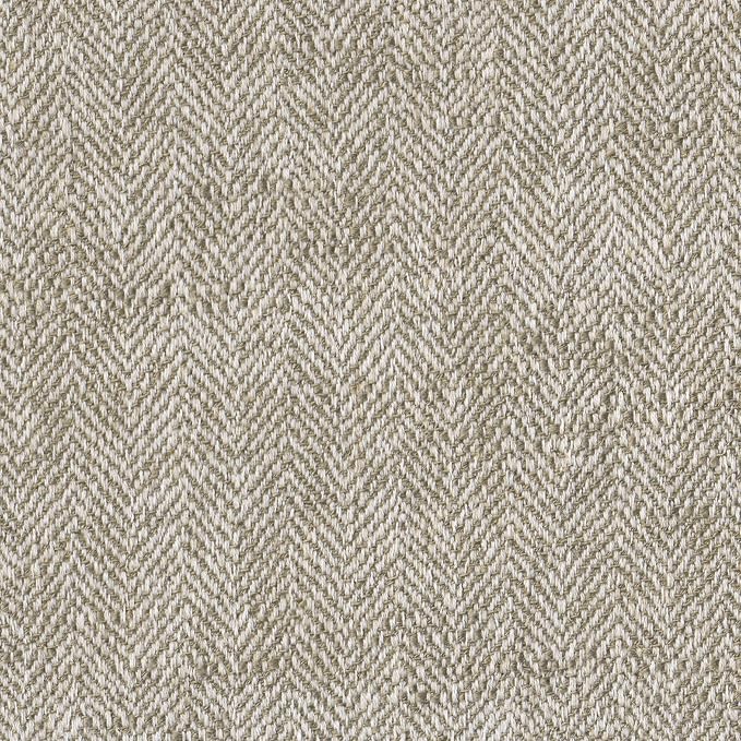 HomePop Large Storage Bench with Nailhead Trim - Taupe and Cream