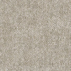 HomePop Large Storage Bench with Nailhead Trim - Taupe and Cream