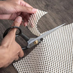 nuLOOM 9' x 12' Non-Slip Gripper Rug Pad, Cushioned for Comfort & Floor Protection, Skid Resistant Pads for Hard Floors Under Carpet Mat Cushion, Customizable Protection