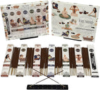 Aromatherapy Incense Sticks - Total 120 Insence-Sticks (20 Insense x 6 Inscents) - Inciensos Aromaticos para La Casa Aroma Incents for Positive Vibes Meditation Stress Relief + Incense Holder