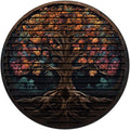 Tree Of Life, Carved Wood Wall Art, 3D Wall Decor, Home Decor, Housewarming Gift, Wall Hangings, Round Wall Art, Wooden Wall Decor,Home Art, Home Decor