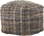 Christopher Knight Home Harris Fabric Pouf, Khaki