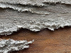 Art Hand-Painted Yellow and White Ocean Beach Landscape Oil Painting Modern Abstract Canvas Art Home Wall Decoration 24x48 inches
