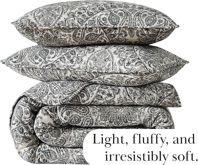 Southshore Fine Living, Inc. Ashanti Collection Oversized King Quilt Bedding Set, Soft Fabric, Lightweight Bedspread 3-Piece, Two Matching Shams (108 in Wide x 98 in Long), King/California Size, Grey