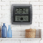 La Crosse Technology BBB86118-INT Curved Atomic Digital Clock with Moon Phase & Temperature
