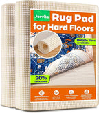 Non-Slip Rug Pad Gripper 2x8 Feet, Anti Skid Mat for Kitchen Hallway Runner Rug, Keep Rugs in Position and Safe, Thick Cushioned Carpet Pad for Hardwood Floors Protection