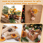 80 Pcs Simmering Potpourri, 8.5 oz Stovetop Simmer Pot Kit - Dried Orange Slices, Cinnamon, Star Anise, Christmas Deco, House Warming, Gift Basket, DIY, Thanksgiving