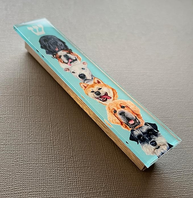 Dog Mezuzah, Scroll Case, Acrylic/Aluminum Waterproof, Jewish Gift, Housewarming, Engagement (Add Kosher Scroll)