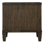 Hekman Furniture Chairside Chest Linwood Finish, Rectangular Shape Sturdy Wooden Material Modern Bedroom Furniture, 3 Storage Drawers Multiple Storage Units Idle Side Table for Home & Office