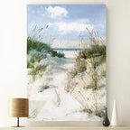 Renditions Gallery Nature Canvas Wall Art Modern Paintings Decorations Sunny Tropical Ocean Romantic Abstract Wall Hanging Artwork Prints for Bedroom Living Room Kitchen - 12"x18" LT06