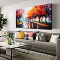 Large Canvas Wall Art for Living Room Bedroom Home Office Road Trees Landscape Picture Framed Canvas Prints Modern Artwork Ready to Hang Size 30x60