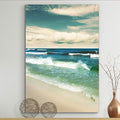 Renditions Gallery Canvas Nature Wall Art Paintings & Prints Romantic Enchanting Beach Glam Modern Artwork Wall Hanging Decorations for Bedroom Living Room Office Kitchen - 18"x27" LT06