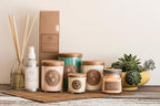ECO CANDLE CO. Room & Linen Spray, Botanica, 8 oz. - Scents of Pine, Lavender, & Moss - Recycled Aluminum Bottle, No Propellents, Pump Top, All Natural Ingredients