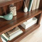 Sauder Miscellaneous Storage 2-Shelf Bookcase/ Book Shelf, Washington Cherry finish