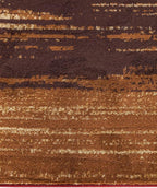 Unique Loom Barista Collection Area Rug - Mundo Nova (5' 4" Square, Beige/Blue)