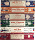 Nag Champa Incense Stick Packs - Assorted Fragrances - Hand Rolled & Non-Toxic - Perfect for Meditation and Relaxation - Home Fragrance Gift Pack - 15g, Set of 6 Aromas (Oriental Pack)