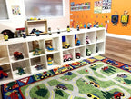 KIDCARPET.COM Driving Road Play Mat Rug | Interactive Activity Carpet for Preschool Playroom Toy Car Track, 7'6" x 12'