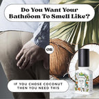 Poo-Pourri Before-You-Go Toilet Spray, Beach Bum, 2 Fl Oz, Up to 100 Uses, Bathroom Odor Deodorizer with Essential Oils for Home or Work, Travel Essentials, TSA Approved Size, Coconut, Orchid Scent