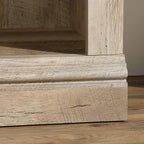 Sauder Miscellaneous Storage 3-Shelf Bookcase/ Book Shelf, Lintel Oak finish