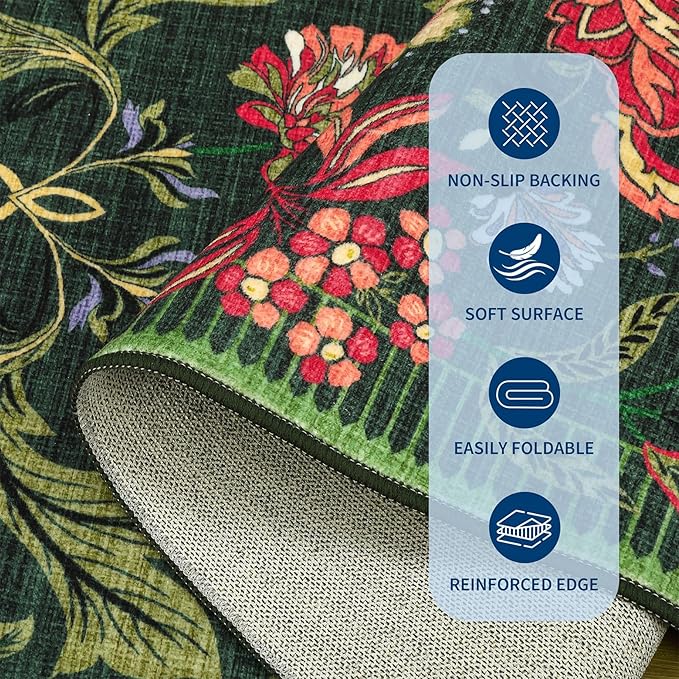GarveeHome Washable Area Rugs