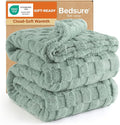 Bedsure GentleSoft King Size Blanket for Bed - Super Soft Cozy Blankets for Women Men Girls, Large Fuzzy Fleece Throw for Bedroom Decor, Sage Green,108x90 Inches