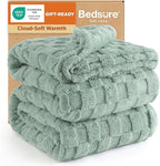 Bedsure GentleSoft King Size Blanket for Bed - Super Soft Cozy Blankets for Women Men Girls, Large Fuzzy Fleece Throw for Bedroom Decor, Sage Green,108x90 Inches