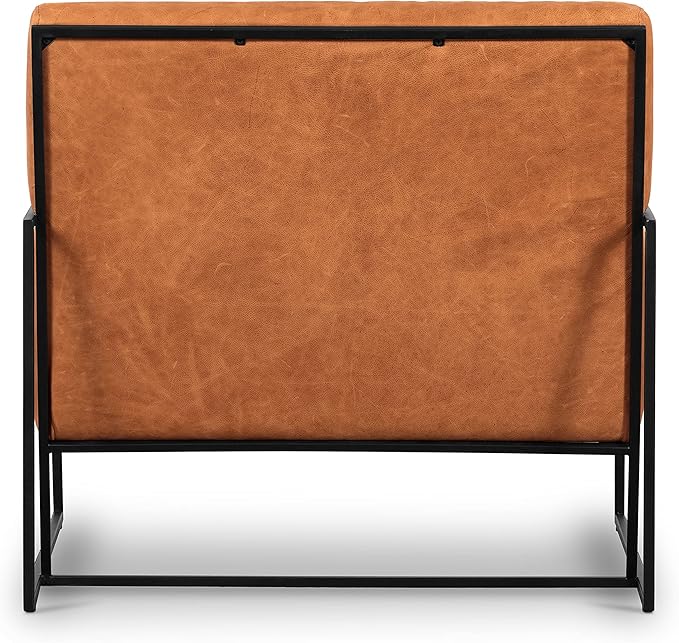 Bo Lounge Chair in Cognac Tan