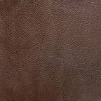Homepop Home Decor | Tufted Ainsley Button Storage Ottoman Bench with Hinged Lid | Ottoman Bench with Storage for Living Room & Bedroom, Brown Faux Leather