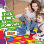 KC Cubs: Educational Rug: ABC Alphabet, Numbers & Shapes - 3x5' Playmat - Interactive Play, Activity Area Carpet, Bedroom-Classroom, Baby-Toddler-Kids