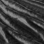 Amazon Basics Soft Fleece Throw Blanket, Lightweight Cozy Blanket for Couch & Sofa, 50 x 60 Inches, Black