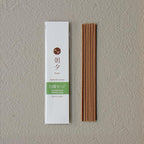 Asayu Japan Incense Gift Set - Natural Scent Collection - Ceramic Holder + 5 Authentic Japanese Incense Sticks (20g Each) - Made in Japan - for Yoga, Meditation & Relaxation