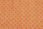 Kilim Rug 5x8 Area Rug Orange & Beige Cotton Dhurrie Oriental Thick 0.19 inches Stone Easy Washable Rug Hand Wash Cotton Carpet Flatweave Rug Indoor Outdoor Rugs for Living Room, Bedroom