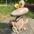 Funny Frog Garden Statues Animal Shapes Indoor and Outdoor Art Decorations Frog Decorations Gardens courtyards terraces Balconies Landscapes Ideal