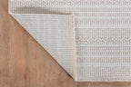 Modern Indoor Rug Stripe 4x6 Area Rugs for Living Room Luxury Kitchen Bedroom Durable Soft Geometric Durable Low and High Pile Stain Resistant Non Shedding Area Carpet 4x6